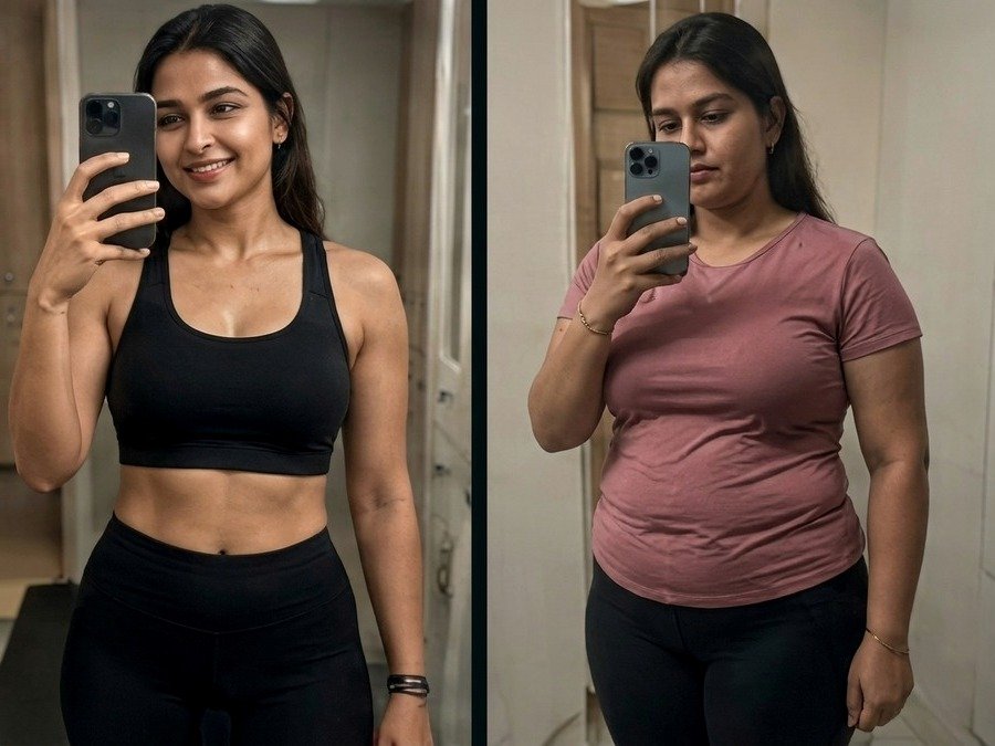 Ananya D. Transformation Before and After