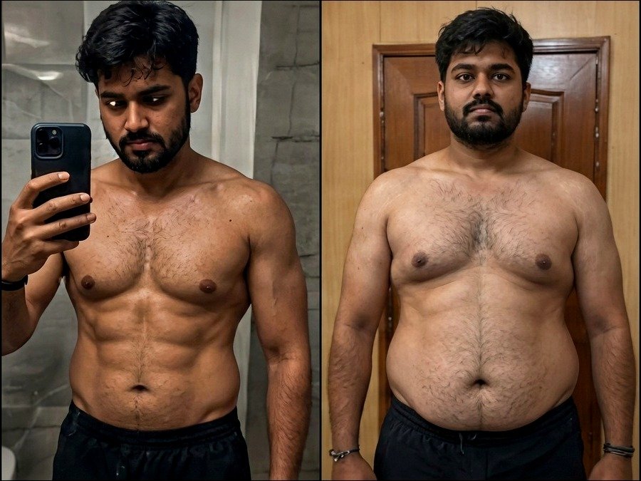 Siddharth P. Transformation Before and After